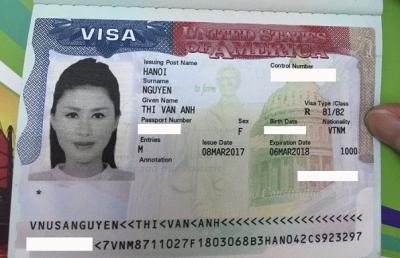 Xin chúc mừng chị Nguyễn Thị Vân Anh đã có visa công tác Mỹ